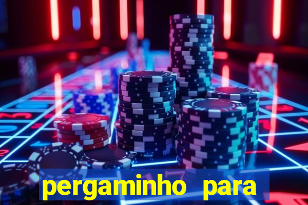 pergaminho para escrever dentro